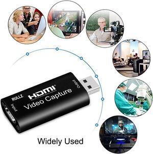 4K 30HZ HD 1080P USB 2.0 Video Capture Card Switch Phone Game Recording Box for Youtube OBS Computer Live Streaming Broadcast