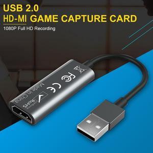 2 Type HD-MI Video Capture Card USB 2.0 HD-MI Record Box for PS4 Game DVD HD Camcorder Nintendo Switch Live Streaming