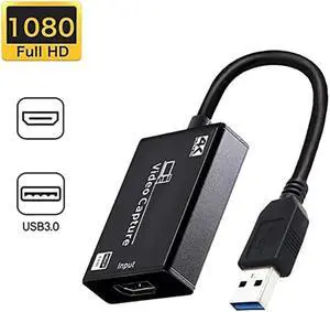 4K 1080p 30fps HDMI-compatible Video Audio- Capture Card 4K HDMI-compatible to USB 3.0 Video Recorder Live Stream