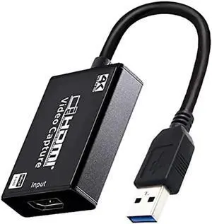 4K 1080p HDMI-compatible Video Audio- Capture Card 4K HDMI-compatible to USB 3.0 Video Recorder Live Stream Broadcast