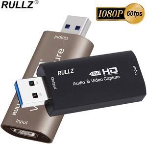 4K Video Capture Card USB 3.0 2.0 HDMI Game Grabber Recorder 1080P 60fps for PS3 PS4 TV Box HD Camera Recording / Live Streaming