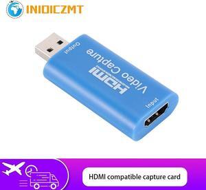 4K Mini HDMI compatible USB video capture card 1080P is suitable for DVD HD camcorder to record PS4 computer game live broadcast