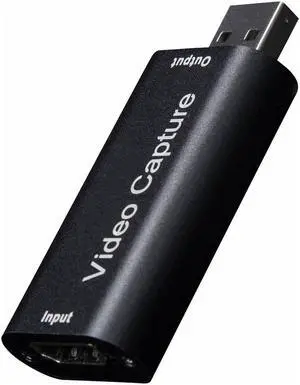 USB2.0 HDMI-Compatible Capture Card Supports Obs Live Recording Box Adapter Card HD Capture Teaching Recording Medical Imaging