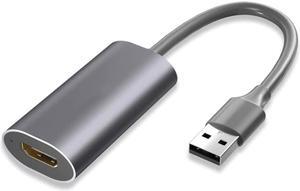HDMI-compatible to USB2.0 Video Capture Card 1080P Recorder Video Live Streaming Game Video Real Time Streaming for Wii
