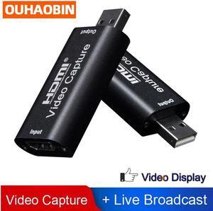 Portable Micro Hd Recorder Game Live Streaming Record Box Recorder 4k Video Capture Hdmi Card Video Capture Card 1080p 2.0/3.0