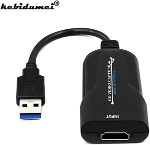 USB 30 HDMIcompatible Video Capture Device HD USB Video Capture Card Grabber Recorder for PS4 DVD Camera Live Stream