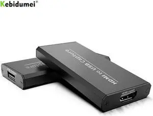 4K Game Video Capture Card 1080P HD Live Streaming USB 2.0 HDMI-compatible Capture Card for PC PS4 XBOX One Game Stream Recorder