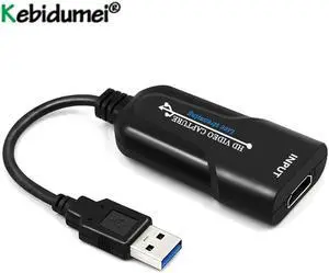 Portable USB Video Capture Device HDMI-compatible Video USB3.0 Grabber Record Box For PS4 DVD Camera Live Streaming