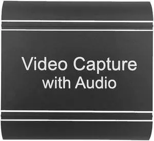 4K HD Portable DVD Camcorder Office Home Video Card Aluminium Alloy Audio 1080P 60fps Grabber Box Live Streaming