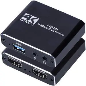 1080P Video Capture Card for Live Streaming 4K USB3.0 HDMI-Compatible Capture Card for Switch Game for PS4 Xbox Recording Box