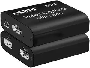 4K USB 2.0 Video Capture HDMI Card Video Grabber Box for PS4 XBOX Switch Game DVD HD Camera Recording Device PC Live Streaming
