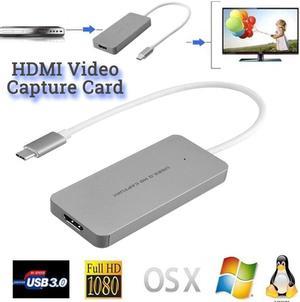 YUY2 MJPEG Type C Video Card GAME LIVE VIDEO CAPTUR CARD USB 30 C TypeC Gaming Camera Video Recorder for MAC ps4 Win Linux pc