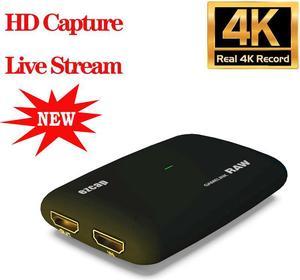 Genuine 4k 30 1080p 120fps HD60 USB 3.0 HDMI Video Capture Card Game TV Box Camera Recording Device Mic IN Live Streaming Plate