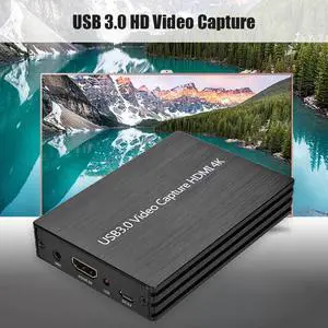 Portable Capture Card 4K 1080P HDMI-compatible Dongle Live Stream USB3.0 Video Broadcast Recorder Game Entertainment Supplies
