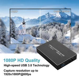 USB3.0 Audio Video Capture Card - Low-latency USB3.0 Video Capture Card - 1080P USB3.0 With Loopout Video Capture Card
