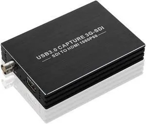 SDI USB3.0 Video Capture Card 1080P 60FPS SDI to HDMI Video Record HD Grabber Dongle Game Live Stream Broadcast OBS vMix Xsplit