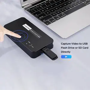 For EZCAP 1080P HDMI-compatible Video capture Box Game HD Grabber for XBOX PS3 PS4 TV Online Live Streaming Video Recorder