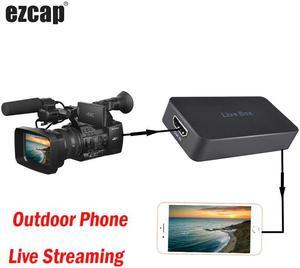 USB 2.0 1080P Recorder for PS4 XBOX DVD Camera Game Record Video Capture Card for IPhone 11 12 IOS Android Phone Live Streaming