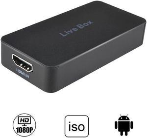 Ezcap270 Live Box HDMI-compatible Game Capture Card HD 1080P Video Record And Live Streaming For iOS And Android System