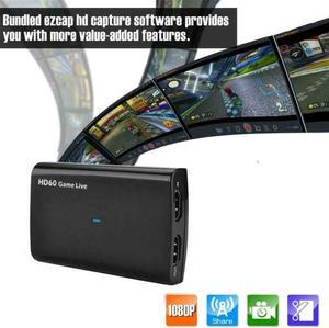 4K HD 60Hz Video Capture Card USB3.0 Video Capture Box HD To USB Dongle Game Streaming Live Broadcast with MIC Input
