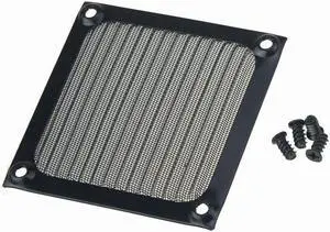 5 Pcs 8CM 80mm Fan Filters Black Metal Dust Network Cooling Fan Dedicated Grille