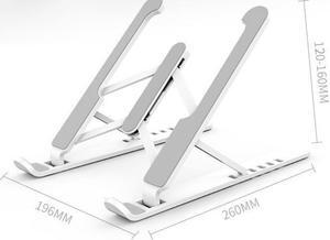 Portable Laptop Stand Foldable Support Base Notebook Stand Holder For Macbook Pro PC Computer Notebook Cooling Pad Lifting Plate