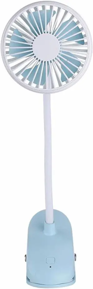 Clip On Fan Usb Mini Fan Battery Operated Desk Fan With Emergency Power Bank Baby Stroller Fan Rechargeable