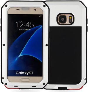 For Samsung Galaxy S7 Case Luxury Doom Armor Dirt Shock Metal Phone Cases For Samsung Galaxy S7 CaseWhite