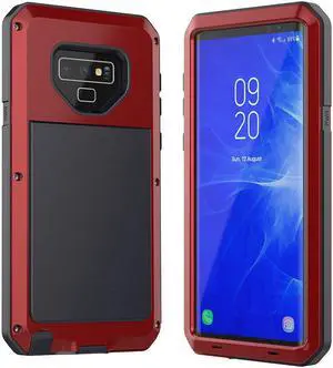 For Samsung Galaxy Note 9 Case Luxury Doom Armor Dirt Shock Metal Phone Cases For Samsung Galaxy Note9 Case(Red)