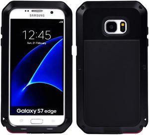 For Samsung Galaxy S7 edge Case Luxury Doom Armor Dirt Shock Metal Phone Cases For Samsung Galaxy S7 Edge CaseBlack