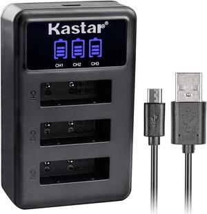 Kastar NP-BX1 LCD Triple USB Battery Charger Compatible with Sony Cyber-shot DSC-RX100M3 (RX100 III), Cyber-shot DSC-RX100M4 (RX100 IV), Cyber-shot DSC-RX100M5 (RX100 V) Camera