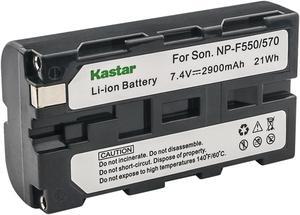 Kastar 1-Pack NP-F570 Battery 7.4V 2900mAh Replacement for Sony UPX-2000 NEX-EA50M NEX-FS100 NEX-FS700R NEX-FS700RH FDR-AX1 PXW-Z100 PXW-Z150 CCD-RV100 CCD-RV200 CCD-SC5 CCD-SC6 CCD-SC7 CCD-SC8 Camera