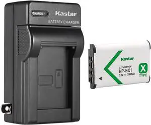 Kastar 1-Pack NP-BX1 Battery and AC Wall Charger Replacement for Sound Devices A20-Mini, Sound Devices A20-BatteryDoubler