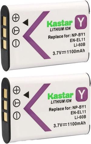 Kastar 2-Pack Battery Replacement for Ricoh DB-80 DB80 Battery, RICOH BJ-8 BJ8 Charger, RICOH R50 Digital Camera