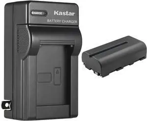 Kastar 1-Pack NP-F550 / NP-F570 Battery and LTD2 USB Charger Compatible with YongNuo YN300 LED Pro, YN300-III LED Pro Video Light, YN600 LED Video light, YN600L II LED, YN900 LED Video Light