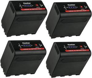 Kastar Magic NP-F980Exp Battery 4-Pack Replacement for Sony MVC-FD100 MVC-FD200 MVC-FD5 MVC-FD51 MVC-FD7 MVC-FD71 MVC-FD73 MVC-FD75 MVC-FD81 MVC-FD83 MVC-FD85 MVC-FD87 MVC-FD88 MVC-FD90 Camera