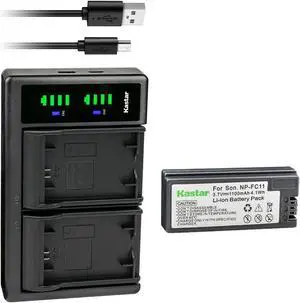 Kastar 1-Pack Battery and LTD2 USB Charger Replacement for Sony Cyber-shot DSC-P7, Cyber-shot DSC-P8, Cyber-shot DSC-P8E, Cyber-shot DSC-P8S, Cyber-shot DSC-P8R, Cyber-shot DSC-P8L, Cyber-shot DSC-P9