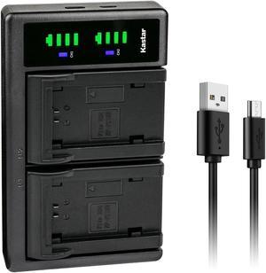 Kastar LTD2 USB Battery Charger Replacement for Sony NP-FZ100 Battery, Sony BC-QZ1 Charger, Sony Alpha 9, Alpha A9 / ILCE-9, Alpha A 9, Alpha 9R, Alpha A 9R, Alpha A9S, Alpha A9 II Cameras