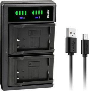 Kastar LTD2 USB Battery Charger Replacement for Sony NP-FR1 Battery, BC-CS3, BC-CSD Charger, Cyber-Shot DSC-G1 DSC-V3 DSC-F88 DSC-P100 DSC-P120 DSC-P150 DSC-P200 DSC-T30 DSC-T50 Camera