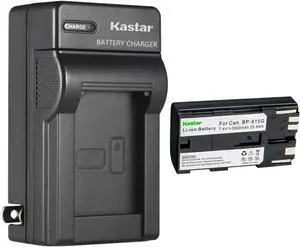 Kastar 1-Pack BP-915G Battery and AC Wall Charger Replacement for Canon Vistura UC-V10 UC-V10Hi UC-V20 UC-V30 UC-V100 UC-V200 UC-V300 UC-X1 UC-X1Hi UC-X2 UC-X2Hi UC-X30 UC-X30Hi UC-X40 UC-X45 Camera