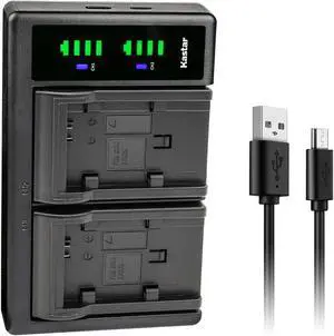 Kastar BP-820 LTD2 USB Battery Charger Compatible with Canon XA60, Canon XA65, Canon XA70, Canon XA75, Canon VIXIA HF G70 Camera