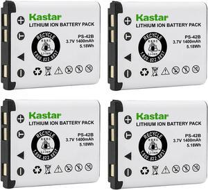 Kastar  Battery 4-Pack Replacement for Steelseries Arctis Nova Pro Wireless Headset, Arctis Nova Pro Wireless Headset for Xbox, Arctis Nova Pro Wireless Headset for PlayStation