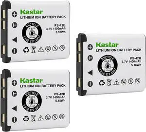 Kastar Battery 3-Pack Replacement for Panasonic N4FUYYYY0018 N4FUYYYY0019 N4FUYYYY0046 N4FUYYYY0047 Battery