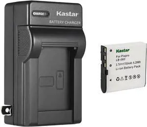 Kastar 1-Pack Battery and AC Wall Charger Replacement for Vivikai Werlisa DV-S550HD, DVS550HD, Winait DC-E10, Winait DV Series DV-12S, DV-81, DV-518, DV-592T, DV-K109, DV-K118, DV-Q1, DV-T90, DV-T90+