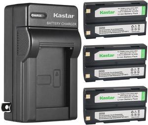 Kastar 3-Pack Ei-D-Li1 Battery and AC Wall Charger Replacement for MOLI 1821CEL, MOLI1821E1821E, Molicel MCC1821 MCR1821 MCR-1821 MCR1821C MCR-1821C MCR1821C/1 MCR-1821C/1 MCR1821C/1H