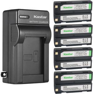 Kastar 4-Pack Ei-D-Li1 Battery and AC Wall Charger Replacement for MOLI 1821CEL, MOLI1821E1821E, Molicel MCC1821 MCR1821 MCR-1821 MCR1821C MCR-1821C MCR1821C/1 MCR-1821C/1 MCR1821C/1H