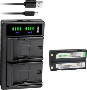 Kastar 1-Pack Ei-D-Li1 Battery and LTD2 USB Charger Replacement for Molicel MCR1821C/1H MCR-1821C/1-H MCR1821I MCR-1821I MCR1821J MCR-1821J MCR1821J/1 MCR-1821J/1 MCR1821J/1-H MCR-1821J/1-H