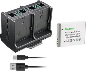 Kastar 1-Pack Battery and Quadruple Charger Compatible with CAME-TV KUMINIK8 Duplex Digital Wireless Headset, CAME-KUMINIK8 Headset, CAME-WAERO Headset, CAME-TV WAERO Duplex Digital Wireless Headset