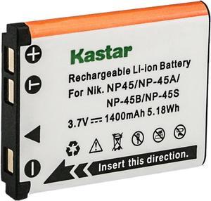 Kastar FNP-45 Battery 1-Pack Replacement for Fujifilm FinePix Z100fd FinePix Z110 FinePix Z115 FinePix Z200fd FinePix Z250fd FinePix Z300 FinePix Z700EXR FinePix 707EXR FinePix Z800EXR Camera