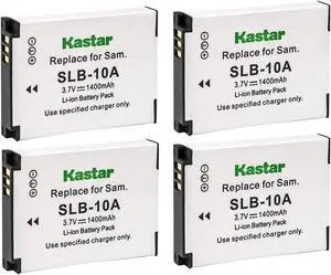 Kastar 4-Pack Battery Replacement for SooCoo S60 Sports Action Camera, SooCoo S60B Sports Action Camera, SooCoo S70 Sports Action Camera